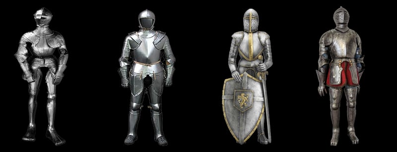 Medieval jousting tournament